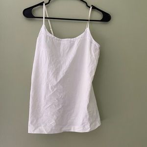 White Banana Republic Cami